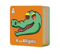 Alphabet Flash Cards for Toddlers, 26PCS Animal ABC Learning Cards, First Words Flash Cards for Toddlers Age 1-2, Early Educational Tool for Preschool Children