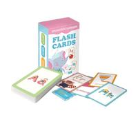 Alphabet Flash Cards, with Visual Words | Flash Cards Alphabet 58 Pieces Cognitive Cards - Double-Sided Educational Toys Preschool Learning Cards