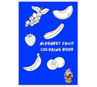 Alphabet fruit coloring book