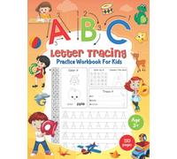Alphabet Handwriting Practice Book for Kids, Learning to trace Lines, Curves, Shape, Uppercase and Lowercase. Practice Pen Control, Prewriting Skills ... Practice workbook for Kids Ages 3-5.