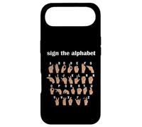 Alphabet Inclusive Sign ABC ASL American Sign Language Case for iPhone Air