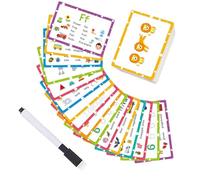 Alphabet Learning Flash Cards - Letter Flash Cards | - Alphabet Recognition Flas-h Card |Educational characterCard For Kids | Colorful, Easy-to-Read Phonics Sheet For Early Letter & Sound Recognition