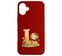 Alphabet Letter L is for Lion Case for iPhone 16 Plus