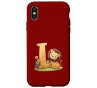 Alphabet Letter L is for Lion Case for iPhone X/XS