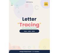 Alphabet Letter Tracing: A to Z Handwriting Practice for Little Learners