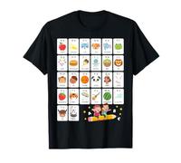 Alphabet Letters ABCs Learning boys girls Toddler Funny Gift T-Shirt