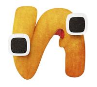 Alphabet Lore 8" Collectable Plush - N