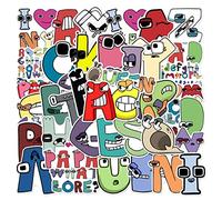 Alphabet Lore Stickers 50 Pcs for Laptop, Bumper, Water Bottles, Computer, Phone, Hard hat, Perfect for Teens Girl Boy Adult