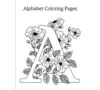 Alphabet Mandala Coloring Pages