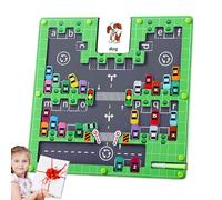Alphabet Maze,ABS Parking Lot Theme Maze Toy | Early Learning Hand-Eye Coordination Booster for Boys and Girls for School, Home