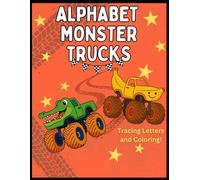 Alphabet Monster Truck Coloring Book