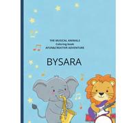 Alphabet Musical Animals: Bold and Easy Coloring Book for Toddlers and Kids (Sara's Creative Learning Series)