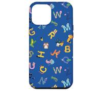 Alphabet Pattern Back to School Pattern Alphabet Cute ABC Case for iPhone 12 Pro Max