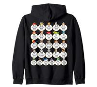 Alphabet Phonics Sound Chart Montessori Animal ABCs Learning Zip Hoodie