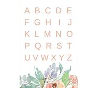Alphabet Poster Alphabetical Chart Numeracy Numbers Educational Classroom Wall Art Metal Tin Sign Poster Wall Plaque, 8x6inch