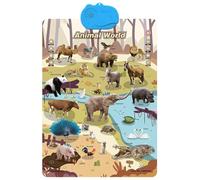 Alphabet Poster | Funny Interactive Educational Toys with Sound,Posters for Elementary Classroom - for Vocabulary and Piano Learning, At Home, Classroom, School, Inside And