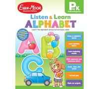 Alphabet, Prek Workbook: Listen and Learn Audio Workbook, Phonemic Awareness and Phonics (Listen & Learn: Alphabet)