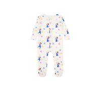 Alphabet Print Baby Sleepsuit Ms. Rachel Cream 0-3 m