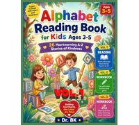 Alphabet Reading Book for Kids Ages 3-5: 26 Heartwarming A-Z Stories of Kindness