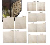 Alphabet Separator for Record - Wooden LP Dividers, Letter Organizers, Single Sided Alignment, Shelf Labels | Colorful Library Shelf Genre Dividers for Album DVD Media Book Storage Home Office