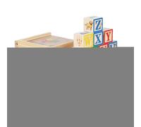 Alphabet Stacking Blocks, 27-Piece Wooden Educational Set, Smooth Child-Safe Finish, Multifunctional Sensory Toy for Preschool English Learning, Ages 3-6, Home or Classroom Use