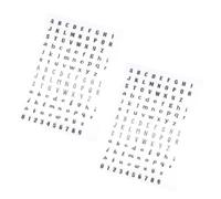 Alphabet Stamps Plastic 2pcs for DIY Scrapbook Cards Making