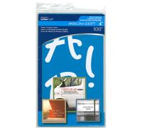 Alphabet Stencils 100/Pkg-Angelina Script 4"