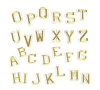 Alphabet Stickers Patches - Alphabet Embroidered Vinyl Stickers | Letters and Numbers Patches | Creative Letters Iron-on for Sewing Embroidered Patches for Shirts, Jeans, Decorations for Scars