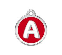 Alphabet Tag Letter A Red - Large