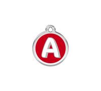 Alphabet Tag Letter A Red - Large