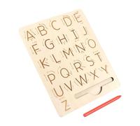 Alphabet Tracing Board for Kids,Double-Sided Wood Educational Toy - Writing Practicing Board - for Preschooler Kindergarten Home School Classroom Boys Girls Homeschooling Family Nights