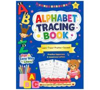 Alphabet Tracing Book: A Fun and Easy Way To Learn Uppercase & Lowercase Letters for Ages 3-5