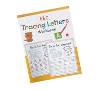 Alphabet Tracing Book, English Alphabet Notebook, A4 Size, Interactive Book with Letters to Trace 3-6 Years for Children Home Kindergarten Travel