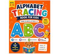 Alphabet Tracing Book for Kids Ages 3-6 Learn to Write Letters A-Z with Fun activities: Preschool Workbook for Letter Tracing, Handwriting Practice and