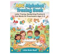 Alphabet Tracing Book for Kids: Complete A-Z letter tracking with fun pictures | Handwriting practice workbook for ages 3-5 .