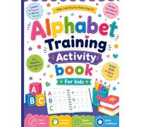 Alphabet Tracing & Coloring Book: Learn the Alphabet with Letter Tracing, Cute Coloring Pages, and Fun Activities for Kids Ages 3-6