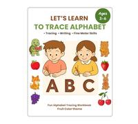 Alphabet Tracing Workbook for Kids Ages 3-6: A to Z Letter Tracing, Handwriting Practice, and Fun Fruit Coloring | Preschool & Kindergarten Activity Book