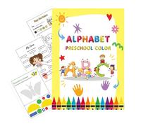 Alphabet TRAPING Book - Practice Writing Letters, Plot Folders | Reusable Learning Tool for Bok Preschool Tracing Beginners School Supplies