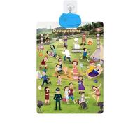 Alphabet Wall Poster, Interactive Talking Toys | This alphabet wall poster is designed with tear-resistant materials and sturdy paper to provide a reliable resource for an ens