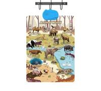 Alphabet Wandposter, Pädagogisches Alphabet Spielzeug, Interaktive Vorschul Poster - Für Mädchen Und Lehrer Homeschooling Kindergarten Zuhause Schule Spielzimmer