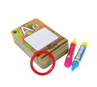 Alphabet Water Cards, Number Writing Cards, Reusable Learning Toy, Early Educ Development Toy, for Children Preschool Kindergarten Homeschooling Fine Motor Handwriting Travel 8.5x12cm