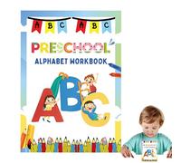 Alphabet Writing Notebook, Reusable Graphic Notebooks for, Portable School Supplies and Preschool Educational Activities for