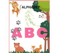 Alphabet Zoo: A Color-and-Learn Animal Book: Teaching the alphabet with animal names and developing coloring skills is suitable for ages one to three years.