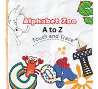 Alphabet Zoo A to Z: Touch & Trace Letter Practice for Kids | Tracing & Coloring Workbook | 8.5 x 8.5 Inches