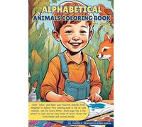 ALPHABETICAL ANIMALS COLORING BOOK FOR KIDS