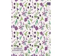 Alphabetical Notebook: A5 Lined Notebook with Alphabetical Tabs Printed | 104 pages - 4 Pages for each Letter " Lined Notebooks "