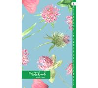 Alphabetical Notebook with Tabs: Lined-Journal Organizer with A-Z Alphabet Index Tabs Printed, Alphabetized Book Great for Storing Internet Addresses, ... Watercolor Wildflower Design Blue & Green