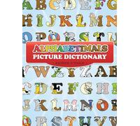 Alphabetimals Picture Dictionary (Dover Alphabet Coloring Books)
