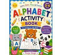 Alphabets Activity Book: Learn, Color, Trace & Practice | Fun Learning For Kids Ages 3-6
