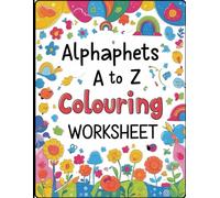 Alphabets Coloring worksheet: Color and learn